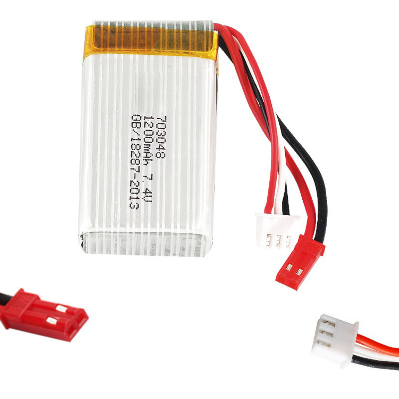بطارية ليبو 2S 7.4 فولت 1200 م - مراجعة Drone Battery Lipo وسعره