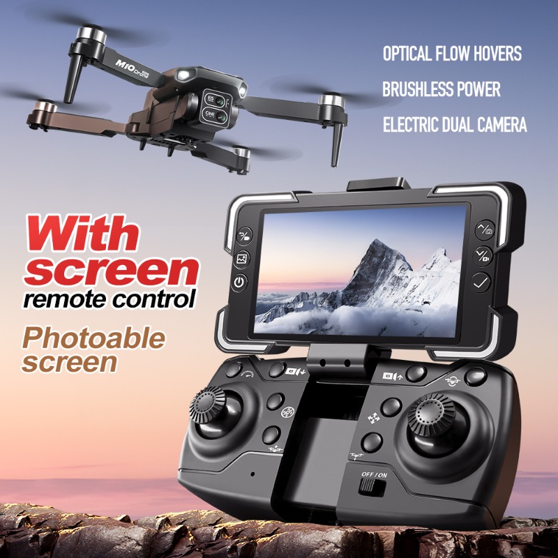 طائرة بدون طيار M10 مع كاميرا  - مراجعة Drone Battery Charger وسعره