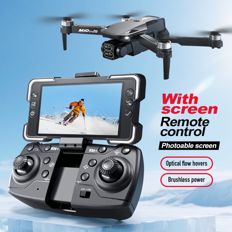 طائرة بدون طيار M10 مع كاميرا  - مراجعة Drone Battery Charger وسعره