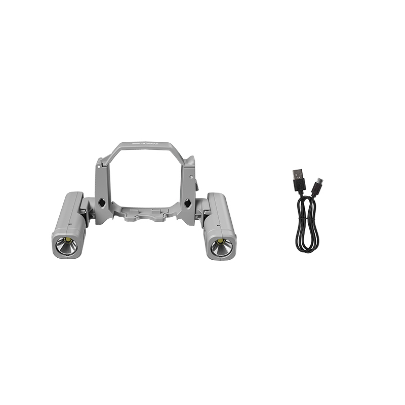 كشاف LED لملحقات الطائرة بدون  - مراجعة Dji Drone Mini 4 Pro وسعره